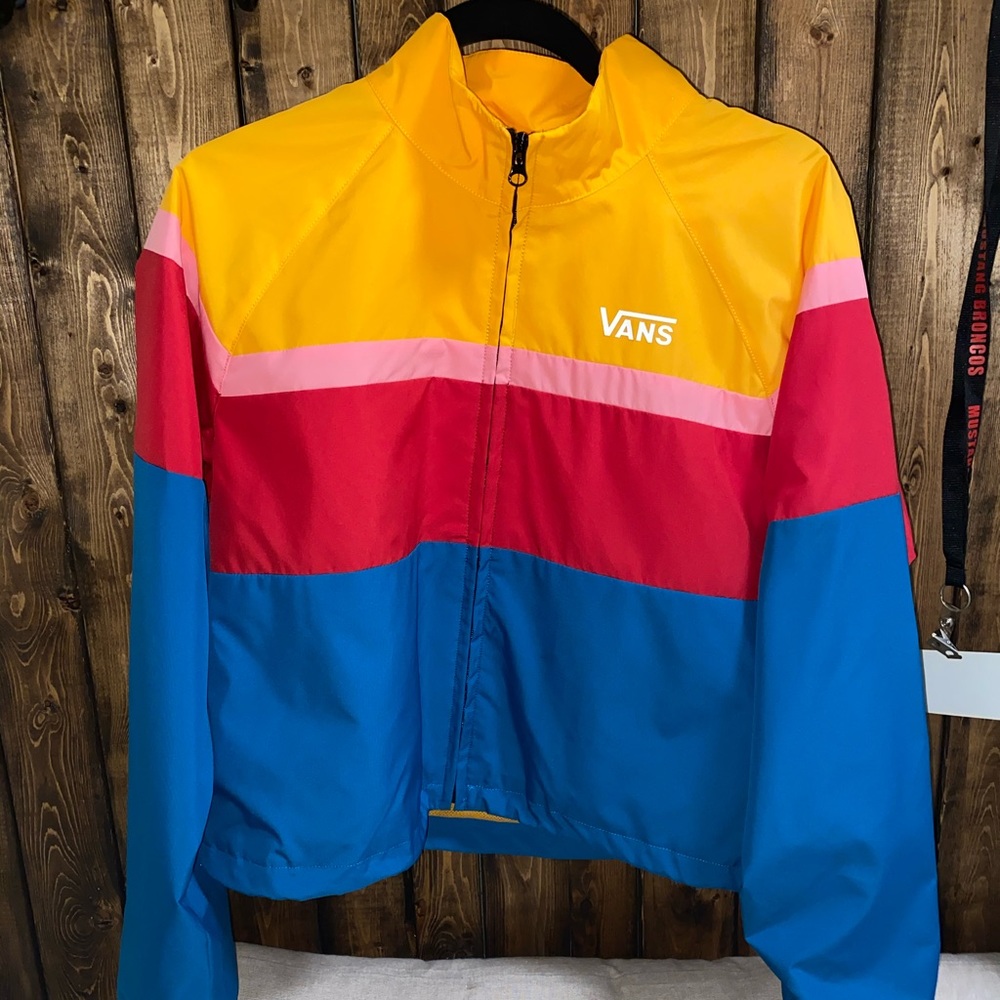 Vans color-block cropped windbreaker - Picture 7 of 8